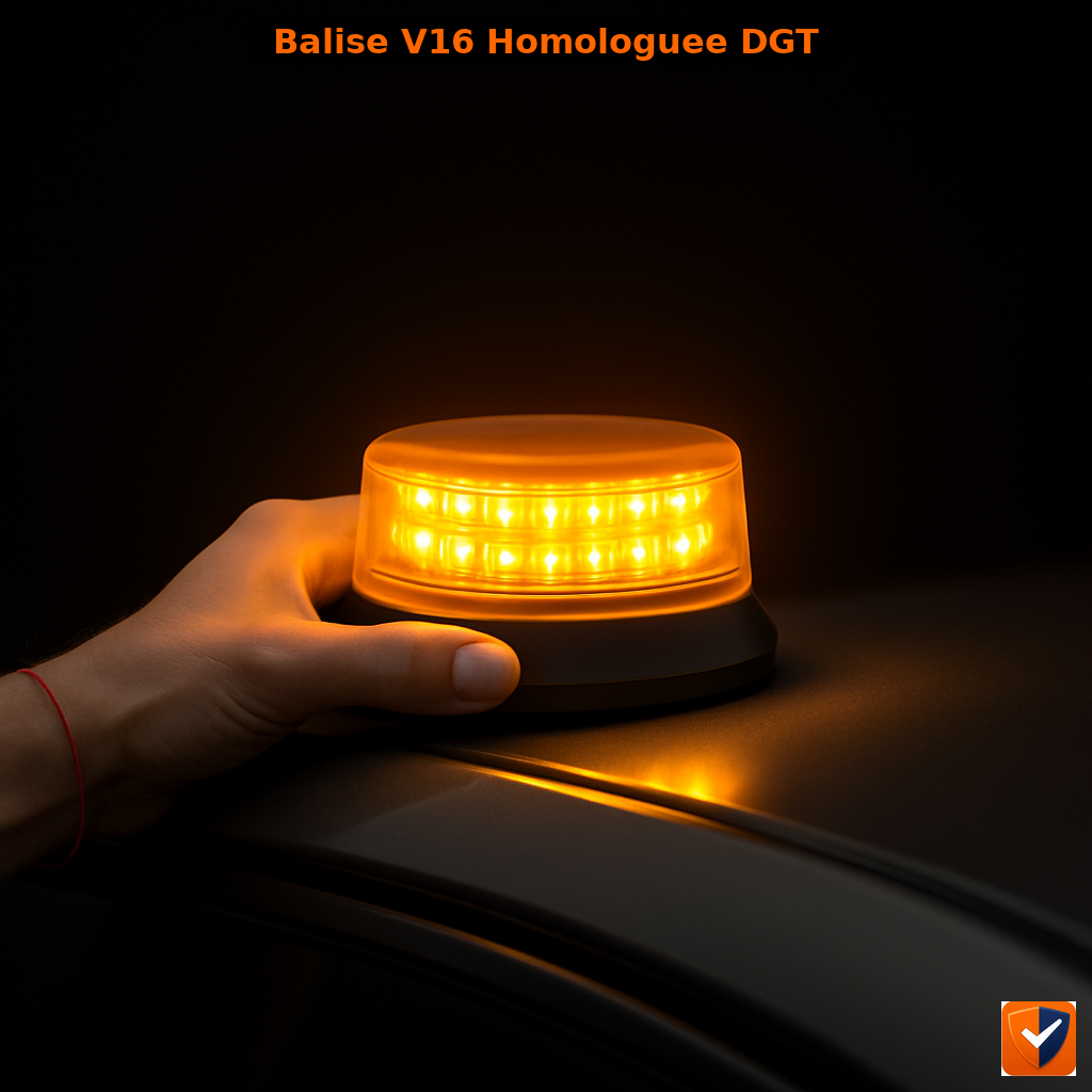 Triangle V16 signalisation automobile DGT conformité