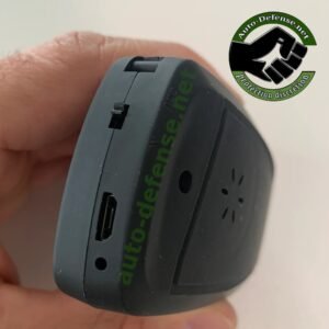 petit interrupteur a l’arrière pour désactiver, connecteur USB type B