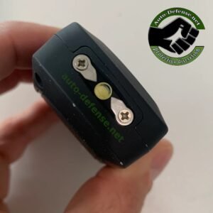 Taser en forme de clé de voiture, couleur noire, pour auto-défense face électrode plus LED d’éclairage