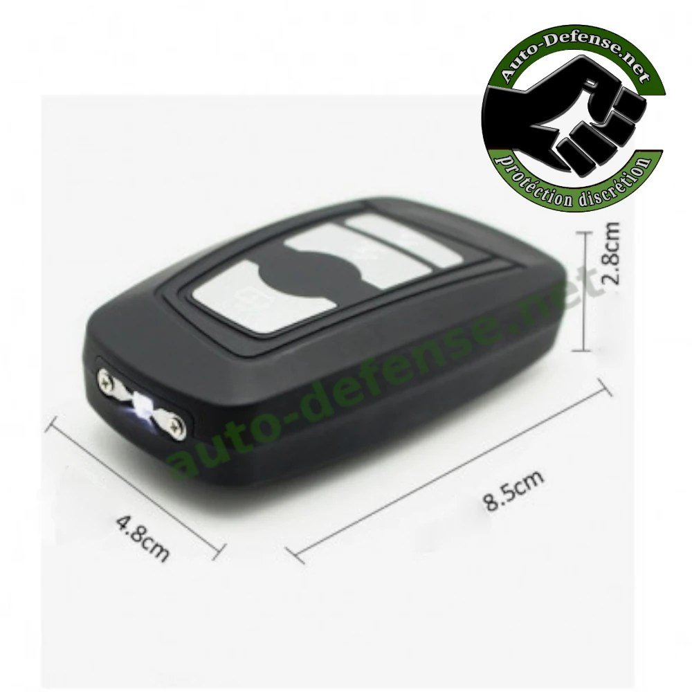 dimension de la clé de voiture, auto-défense4.8 cm * 8.5 cm * 2.8 cm