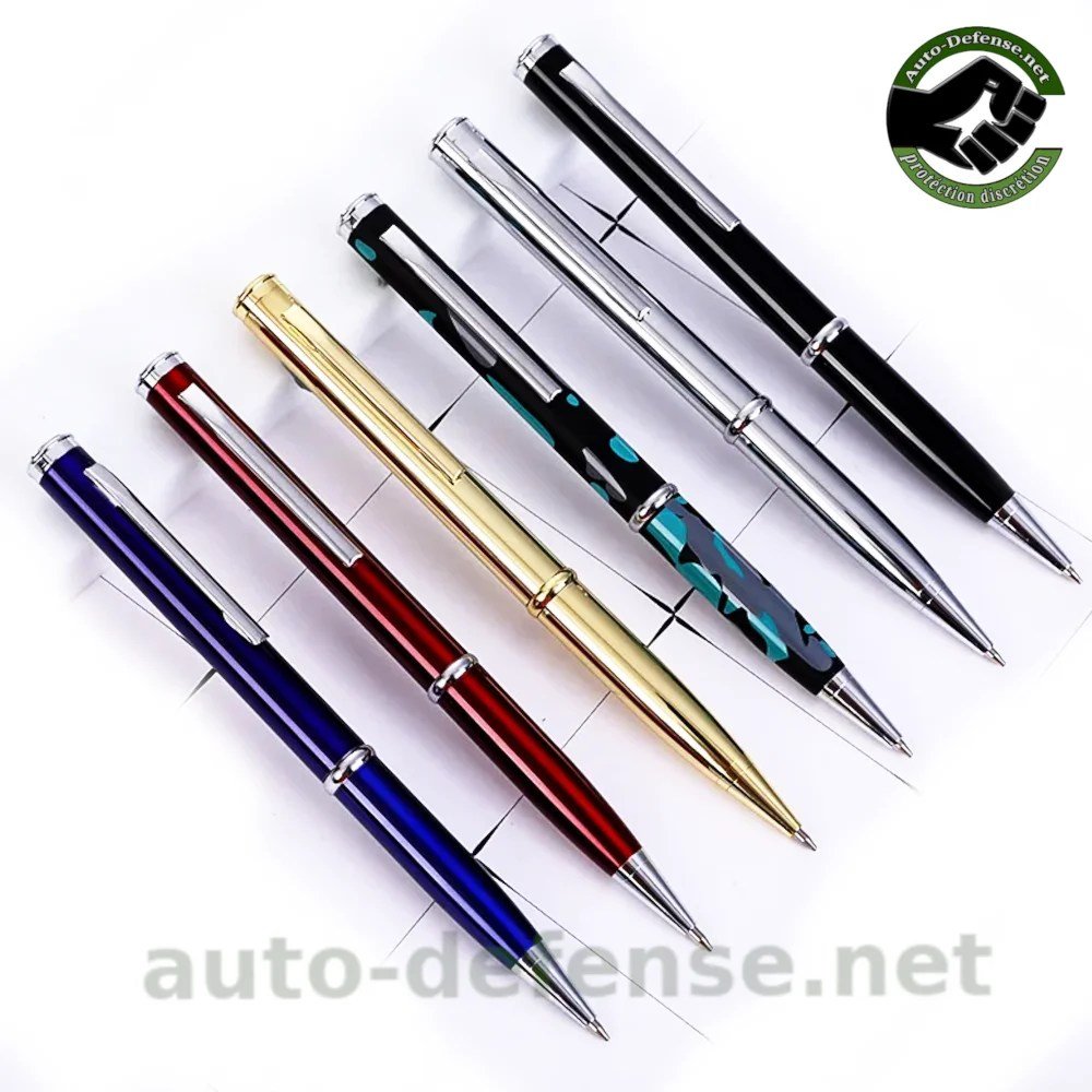Stylo élégant et discret avec un couteau intégré dans le manche